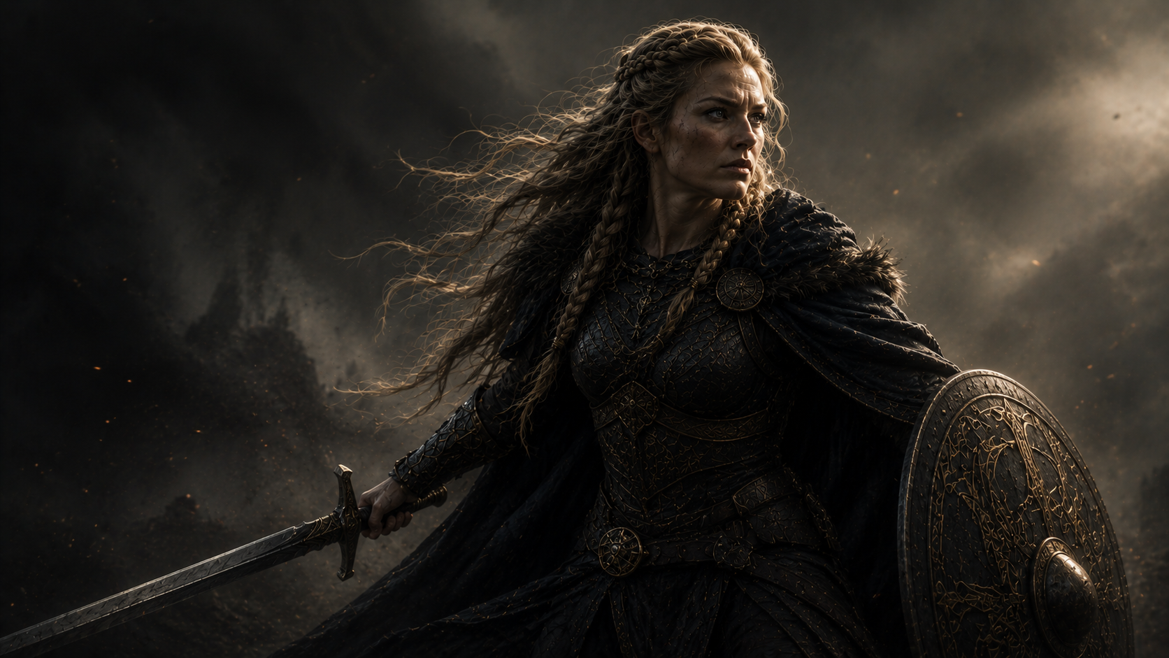 Brünnhilde character portrait